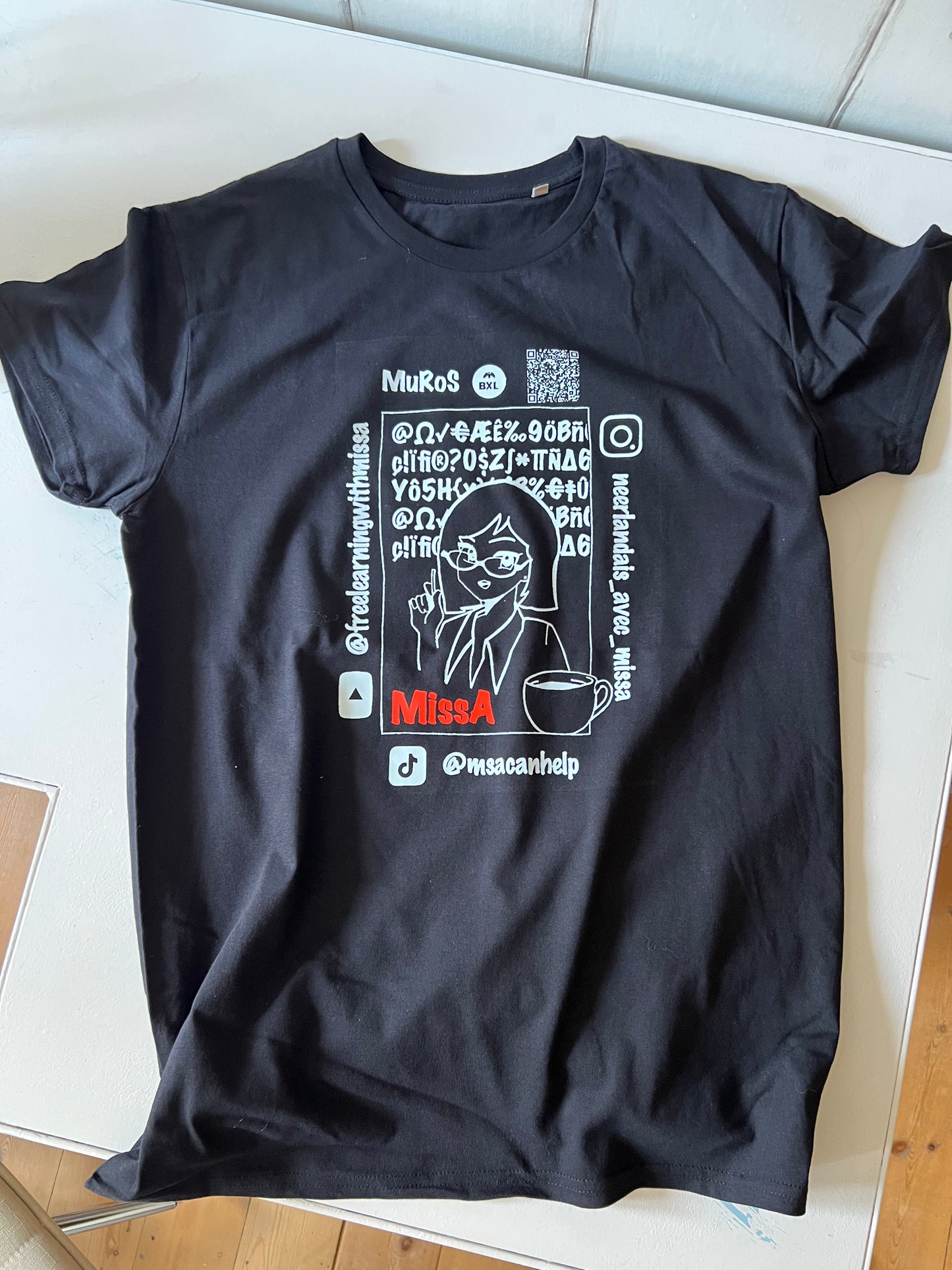 Short sleeve T-shirt BLACK